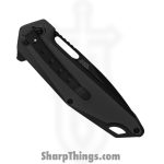 Mtech Knives - MT-A2038BK - Spring Assisted Folding Knife - Assisted Open Knife - Stainless Steel Satin Drop Point - Aluminum - Black - Image 4
