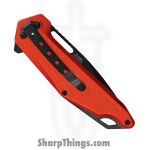 Mtech Knives - MT-A2038RD - Spring Assisted Folding Knife - Assisted Open Knife - Stainless Steel Satin Drop Point - Aluminum - Red - Image 4