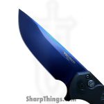 ProTech - MX106-SB NEXUS - Mordax NEXUS - Folding Knife - CPM MagnaCut Sapphire Blue Drop Point - Aluminum - Black - Image 10