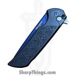 ProTech - MX106-SB NEXUS - Mordax NEXUS - Folding Knife - CPM MagnaCut Sapphire Blue Drop Point - Aluminum - Black - Image 8