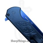 ProTech - MX106-SB NEXUS - Mordax NEXUS - Folding Knife - CPM MagnaCut Sapphire Blue Drop Point - Aluminum - Black - Image 6