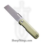 Vero Engineering - VeAvid2SWOD  - Avid 2 - Folding Knife - S45VN Stonewash Cleaver - G10 - OD Green