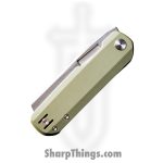 Vero Engineering - VeAvid2SWOD  - Avid 2 - Folding Knife - S45VN Stonewash Cleaver - G10 - OD Green - Image 3