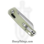 QSP - QS130GLH1 - Penguin Glyde - Folding Knife - 14C28N Two Tone Sheepsfoot - Glow Resin - Natural - Image 2