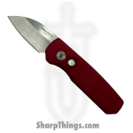 ProTech - R5300-LTD Red - Runt 5 - Automatic Knife - CPM MagnaCut Satin Wharncliffe - AlBroze - Red