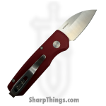 ProTech - R5300-LTD Red - Runt 5 - Automatic Knife - CPM MagnaCut Satin Wharncliffe - AlBroze - Red - Image 2