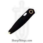 GiantMouse - REO-TITANIUM-BLACKOUT - Ace Reo - Folding Knife - CPM MagnaCut Coated Clip Point - Titanium Brass - Black - Image 3