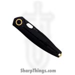 GiantMouse - REO-TITANIUM-BLACKOUT - Ace Reo - Folding Knife - CPM MagnaCut Coated Clip Point - Titanium Brass - Black - Image 4