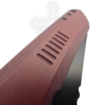 Millit Knives - STEOVBKCKdrd - Sharp Things Exclusive Overland Zirblast - Folding Knife - CPM S35VN Coated Sheepsfoot - Canvas Micarta - Double Red - Image 6