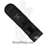 Takumitak - TKF101BK-CS - Nighthawk - Fixed Blade Knife - 3Cr13 SS Acid Etched Drop Point - Paracord Wrapped - Black - Image 6