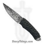 Takumitak - TKF101GN-CS - Nighthawk - Fixed Blade Knife - 3Cr13 SS Acid Etched Drop Point - Paracord Wrapped - OD Green - Image 7