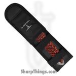Takumitak - TKF101OR-CS - Nighthawk - Fixed Blade Knife - 3Cr13 SS Acid Etched Drop Point - Paracord Wrapped - Orange - Image 6
