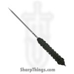 Takumitak - TKF103GN-CS - Takumi - Fixed Blade Knife - 3Cr13 SS Acid Etched Drop Point - Paracord Wrapped - OD Green - Image 5