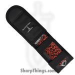 Takumitak - TKF103OR-CS - Takumi - Fixed Blade Knife - 3Cr13 SS Acid Etched Drop Point - Paracord Wrapped - Orange - Image 5