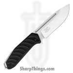 Takumitak - TKF208SL - Takumi - Fixed Blade Knife - D2 Polished Drop Point - G10 - Black