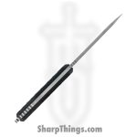 Takumitak - TKF208SL - Takumi - Fixed Blade Knife - D2 Polished Drop Point - G10 - Black - Image 2