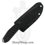 Takumitak - TKF208SL - Takumi - Fixed Blade Knife - D2 Polished Drop Point - G10 - Black - Image 3