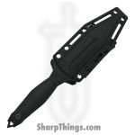 Takumitak - TKF303-CS - Protector - Fixed Blade Knife - 3Cr13 SS Coated Spear Point - FRN - Black - Image 4