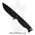 Takumitak - TKF304-CS - Easy Night - Fixed Blade Knife - 3Cr13 SS Coated Drop Point - FRN - Black