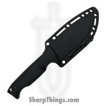 Takumitak - TKF304-CS - Easy Night - Fixed Blade Knife - 3Cr13 SS Coated Drop Point - FRN - Black - Image 4