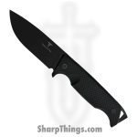 Takumitak - TKF304 - Easy Night - Fixed Blade Knife - 3Cr13 SS Coated Drop Point - FRN - Black