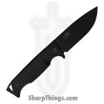 Takumitak - TKF304 - Easy Night - Fixed Blade Knife - 3Cr13 SS Coated Drop Point - FRN - Black - Image 2