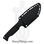 Takumitak - TKF304 - Easy Night - Fixed Blade Knife - 3Cr13 SS Coated Drop Point - FRN - Black - Image 4