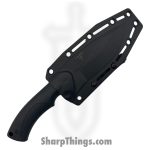 Takumitak - TKF306-CS - Fit - Fixed Blade Knife - 3Cr13 SS Coated Clip Point - FRN - Black - Image 4