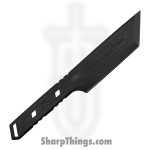 Takumitak - TKF315 - Hard End - Fixed Blade Knife - 3Cr13 SS Coated Tanto - 3cr13 - Black - Image 2