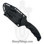 Takumitak - TKF317 - Obsidian - Fixed Blade Knife - 3Cr13 SS Coated Clip Point - FRN - Black - Image 5