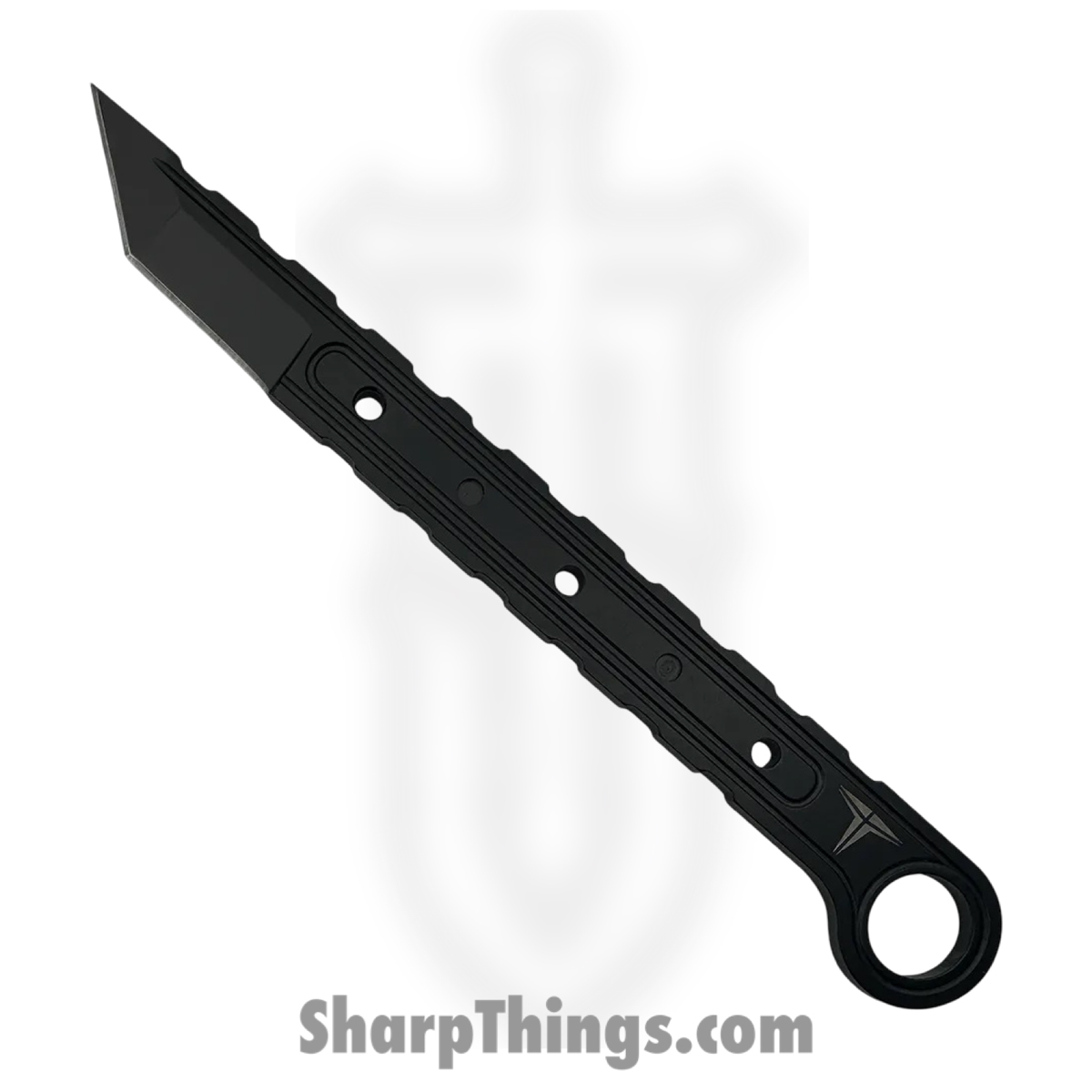 TKF3S05_1.jpg Takumitak - TKF3S05 - Utility - Fixed Blade Knife - 3Cr13 SS Coated Tanto - 3cr13 - Black - Image 1