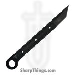Takumitak - TKF3S05 - Utility - Fixed Blade Knife - 3Cr13 SS Coated Tanto - 3cr13 - Black - Image 2