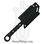 Takumitak - TKF3S05 - Utility - Fixed Blade Knife - 3Cr13 SS Coated Tanto - 3cr13 - Black - Image 4