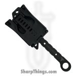 Takumitak - TKF3S05 - Utility - Fixed Blade Knife - 3Cr13 SS Coated Tanto - 3cr13 - Black - Image 5