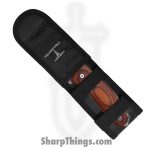 Takumitak - TKF402WD-CS - Takumi - Fixed Blade Knife - 3Cr13 SS Acid Etched Drop Point - Pakkawood - Brown - Image 6