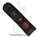 Takumitak - TKF403WD-CS - Protector - Fixed Blade Knife - 3Cr13 SS Acid Etched Spear Point - Pakkawood - Brown - Image 6