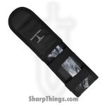 Takumitak - TKF501BK-CS - Bloodstrike - Fixed Blade Knife - 3Cr13 SS Acid Etched Tanto - Glow Resin - Black White - Image 6