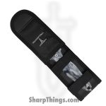 Takumitak - TKF503BK-CS - Protector - Fixed Blade Knife - 3Cr13 SS Acid Etched Spear Point - Glow Resin - Black White - Image 6