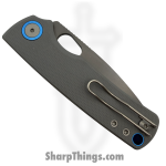 Vosteed - VOSA2607 - Porcupine - Folding Knife - Nitro-V Satin Drop Point - Micarta - Gray - Image 4