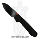 Vosteed - VOSA2902 - Raccoon - Folding Knife - Nitro-V Coated Drop Point - Micarta - Black
