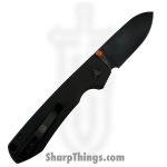 Vosteed - VOSA2902 - Raccoon - Folding Knife - Nitro-V Coated Drop Point - Micarta - Black - Image 2