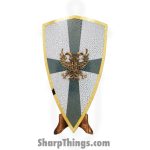 VOC - XY-1018 - Cast Metal Holy Roman Shield - Cast Metal - Steel