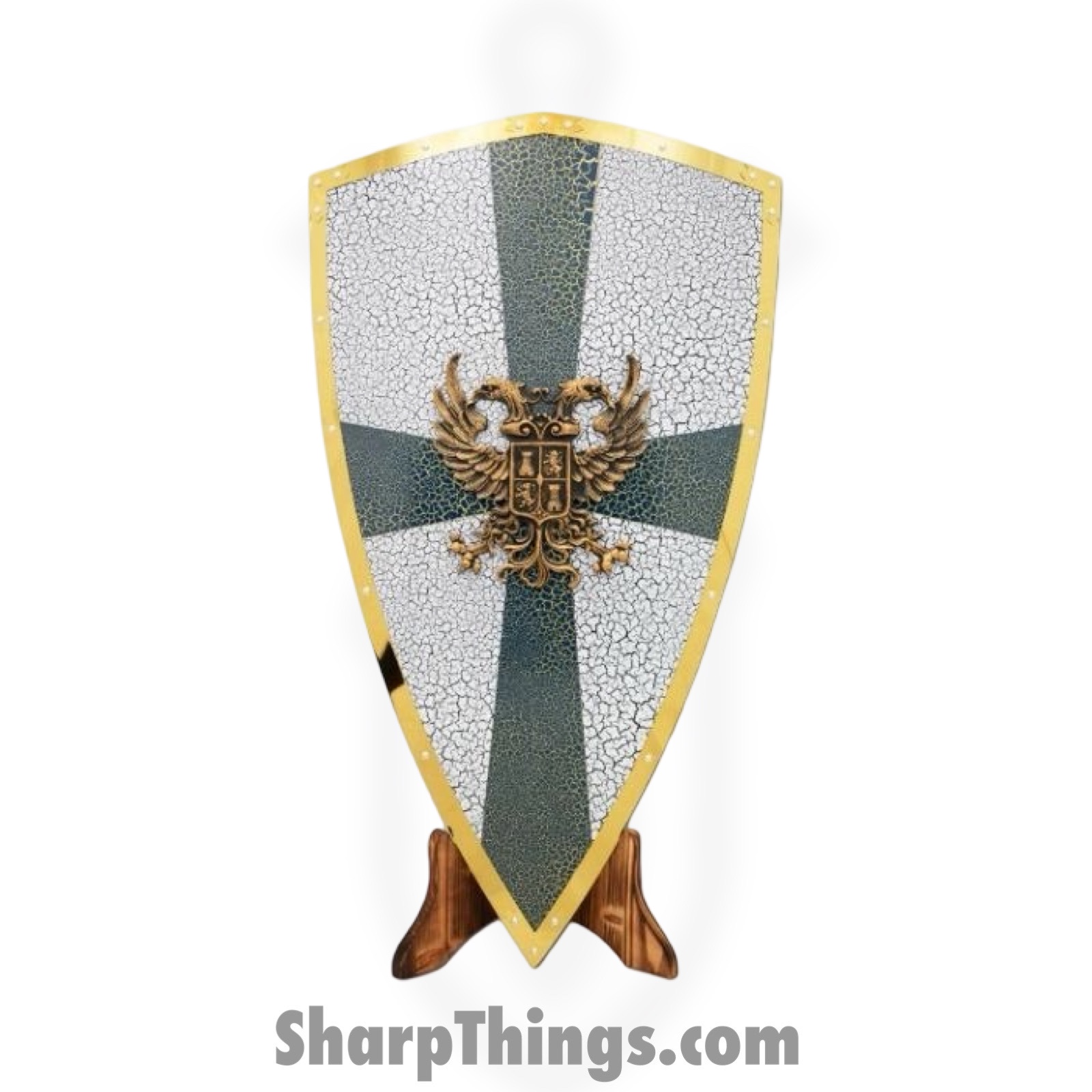 XY-1018_1 VOC - XY-1018 - Cast Metal Holy Roman Shield - Cast Metal - Steel - Image 1