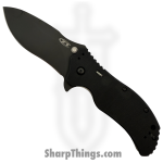Zero Tolerance - ZT0350TR - 0350TR Linerlock A/O Tritium - Folding Knife - CPM S30V Stonewash Drop Point - G10 - Black