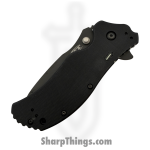 Zero Tolerance - ZT0350TR - 0350TR Linerlock A/O Tritium - Folding Knife - CPM S30V Stonewash Drop Point - G10 - Black - Image 3