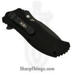 Zero Tolerance - ZT0350TR - 0350TR Linerlock A/O Tritium - Folding Knife - CPM S30V Stonewash Drop Point - G10 - Black - Image 4