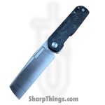 Vero Engineering - VeAvid1SAMCF - Avid 2 - Folding Knife - S45VN Satin Cleaver - MCF - Black - Image 4