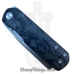 Vero Engineering - VeAvid1SAMCF - Avid 2 - Folding Knife - S45VN Satin Cleaver - MCF - Black - Image 2