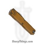 Microtech - 11234-10TA - Ultratech Gen IV - OTF Auto - M390MK Stonewash Tanto - Aluminum - Tan - Image 4