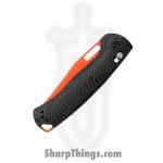Benchmade - 15535OR-01 - Taggedout - Folding Knife - CPM MagnaCut Coated Clip Point - Carbon Fiber - Black Orange - Image 3